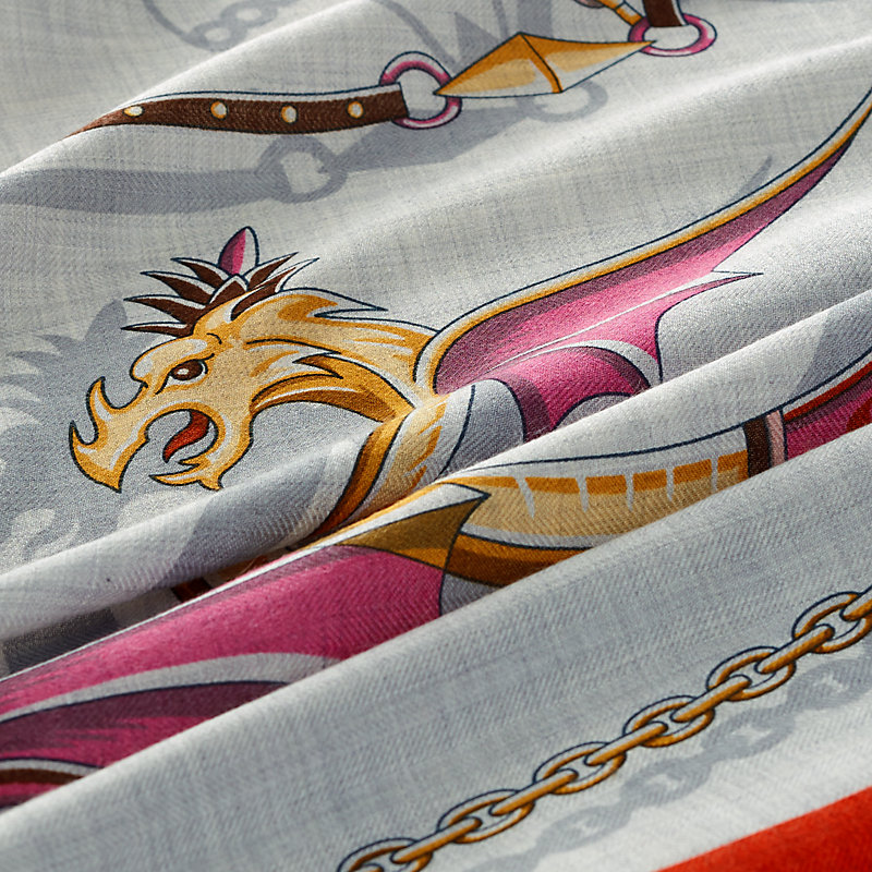Voitures en Equilibre shawl 140 | Hermès Mainland China